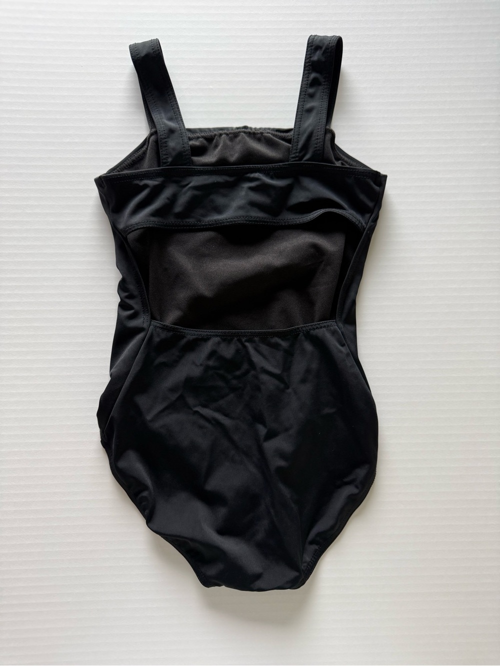 Black One-Piece Leotard - Classic Tank Style